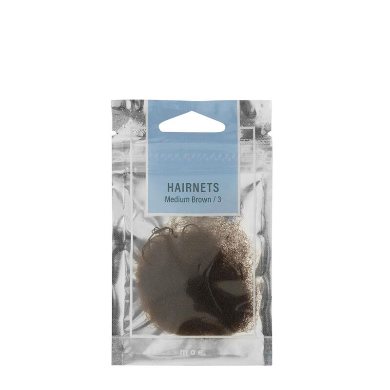 Mae Hairnets Medium Brown (3) image number 0